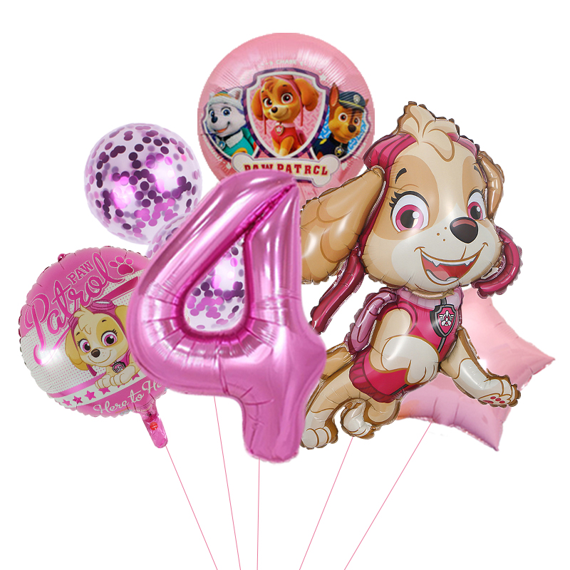 Pet Supplies Direct - 7 Buah Balon Foil Aluminium Tema