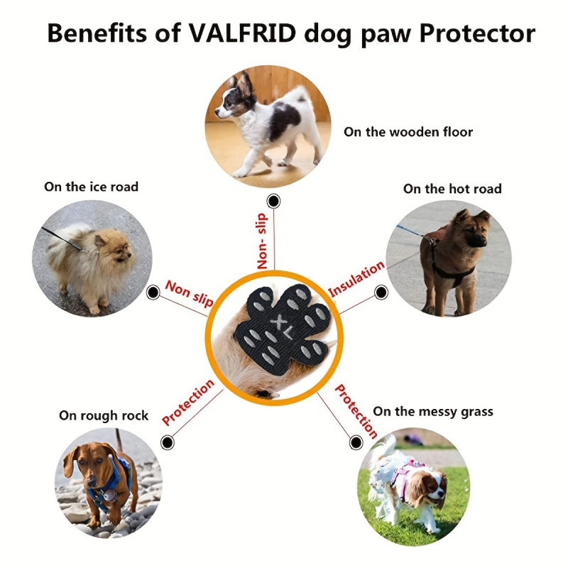 Bantalan Anti Selip Anjing Pel - Dog Booties Paw Protector ulasan dan harga