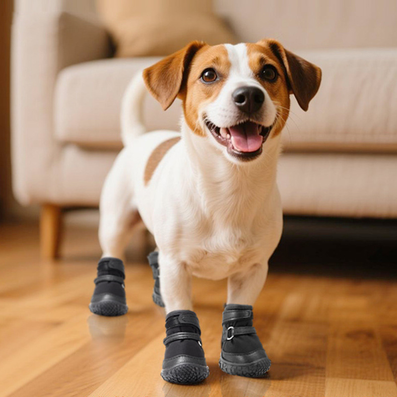 Sepatu Anjing Anti-Selip Musim - Dog Booties Paw Protector ulasan dan harga