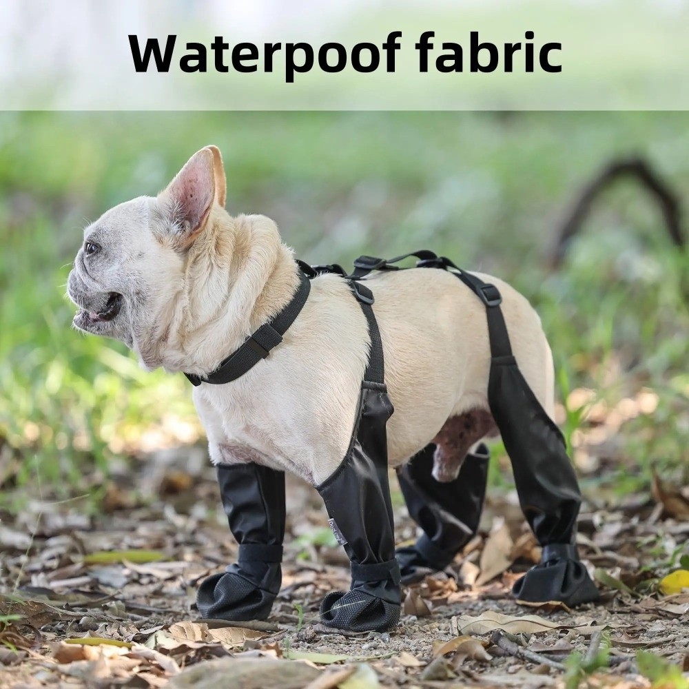 Sepatu Anjing Anti Jatuh Tahan - Dog Booties Paw Protector ulasan dan harga
