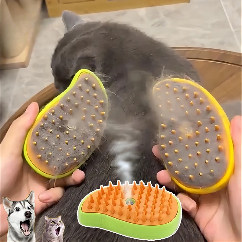 Sikat uap kucing semprotan air - Pet Supplies Grooming Hours ulasan dan harga