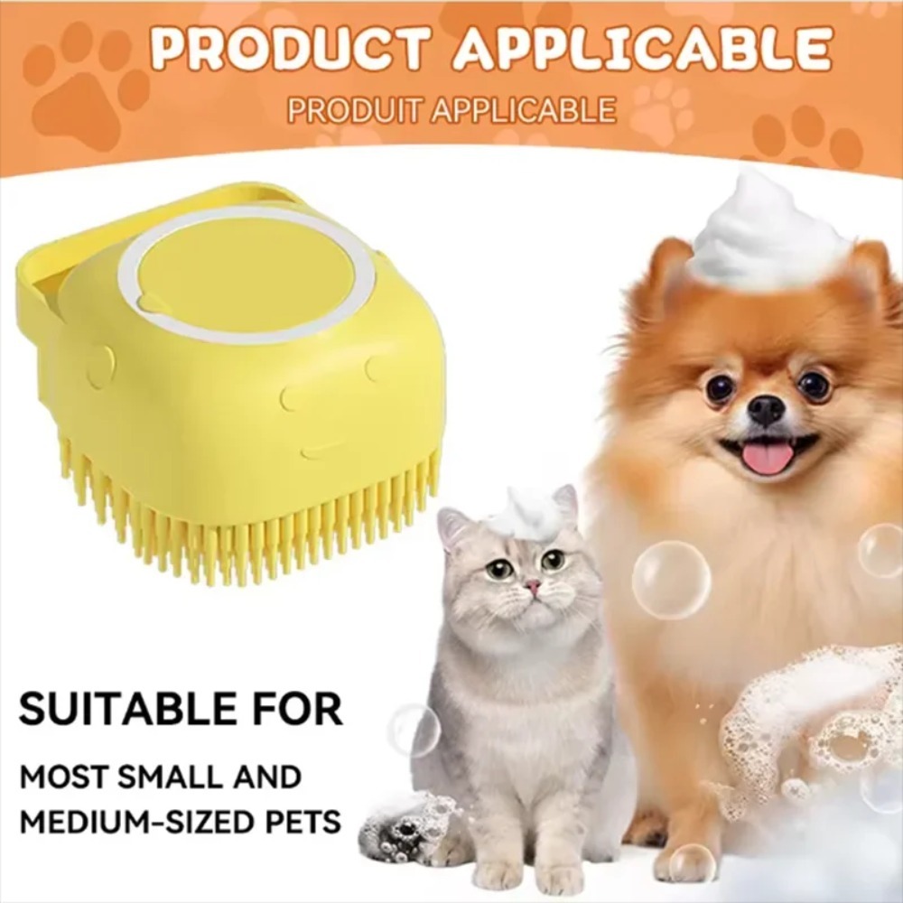 Sikat Pijat Mandi Silikon Alat - Pet Supplies Vending Machine ulasan dan harga