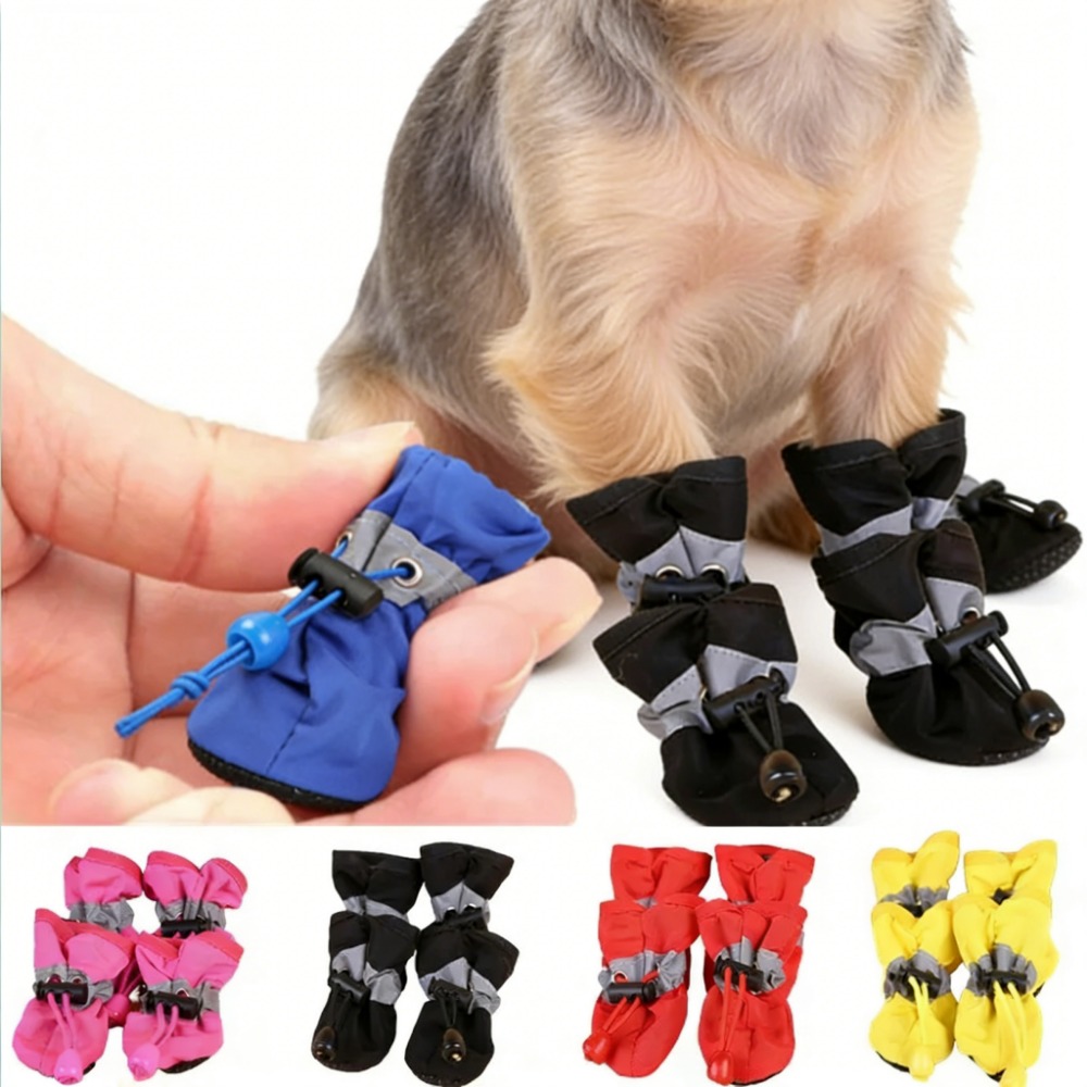 Sepatu Pelindung Cakar Hewan P - Dog Booties Paw Protector ulasan dan harga