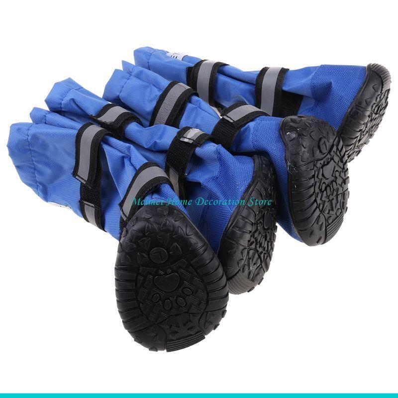 H7BF Sepatu Anjing Pelindung S - Dog Booties Paw Protector ulasan dan harga