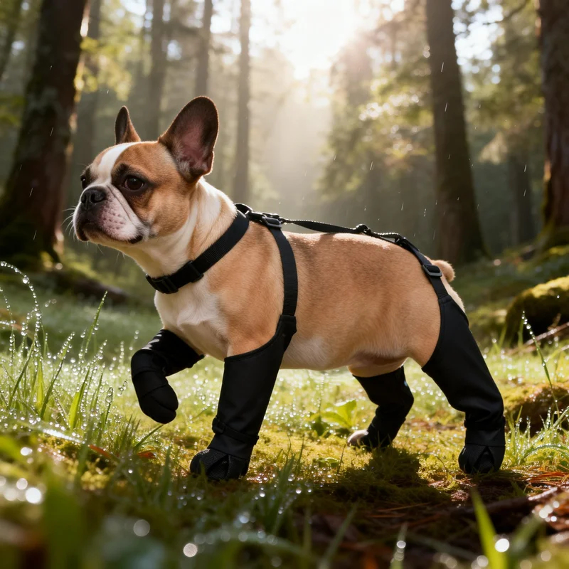 Sepatu Anjing Anti Air Anti Se - Dog Booties Paw Protector ulasan dan harga