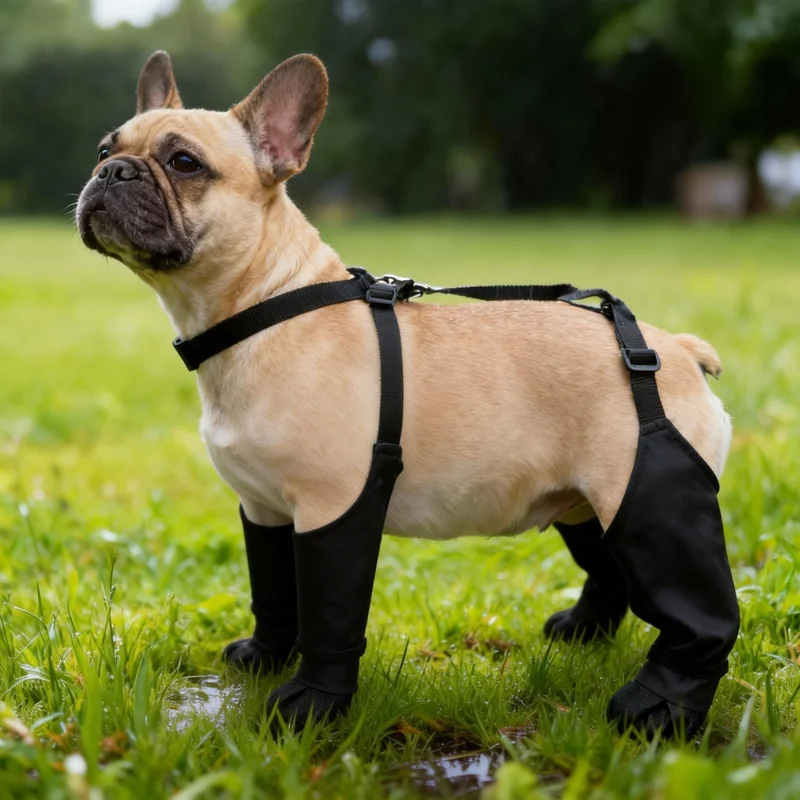 Sepatu Anjing Anti Air Anti Se - Dog Booties Paw Protector ulasan dan harga
