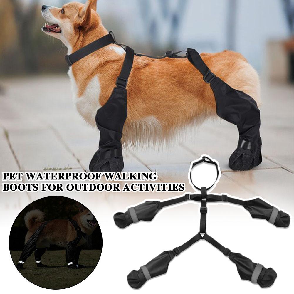 Sepatu Anjing Anti Air, Pelind - Dog Booties Paw Protector ulasan dan harga