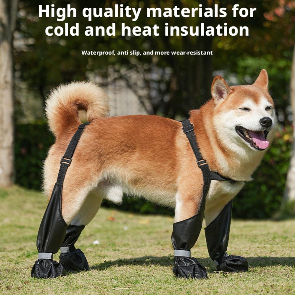 Sepatu Anjing Anti Air, Pelind - Dog Booties Paw Protector ulasan dan harga