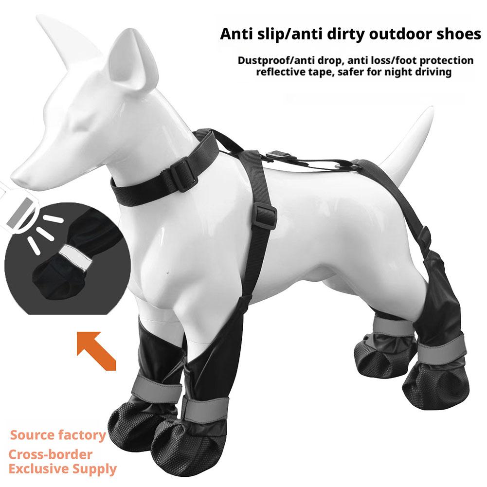 Sepatu Anjing Anti Air, Pelind - Dog Booties Paw Protector ulasan dan harga