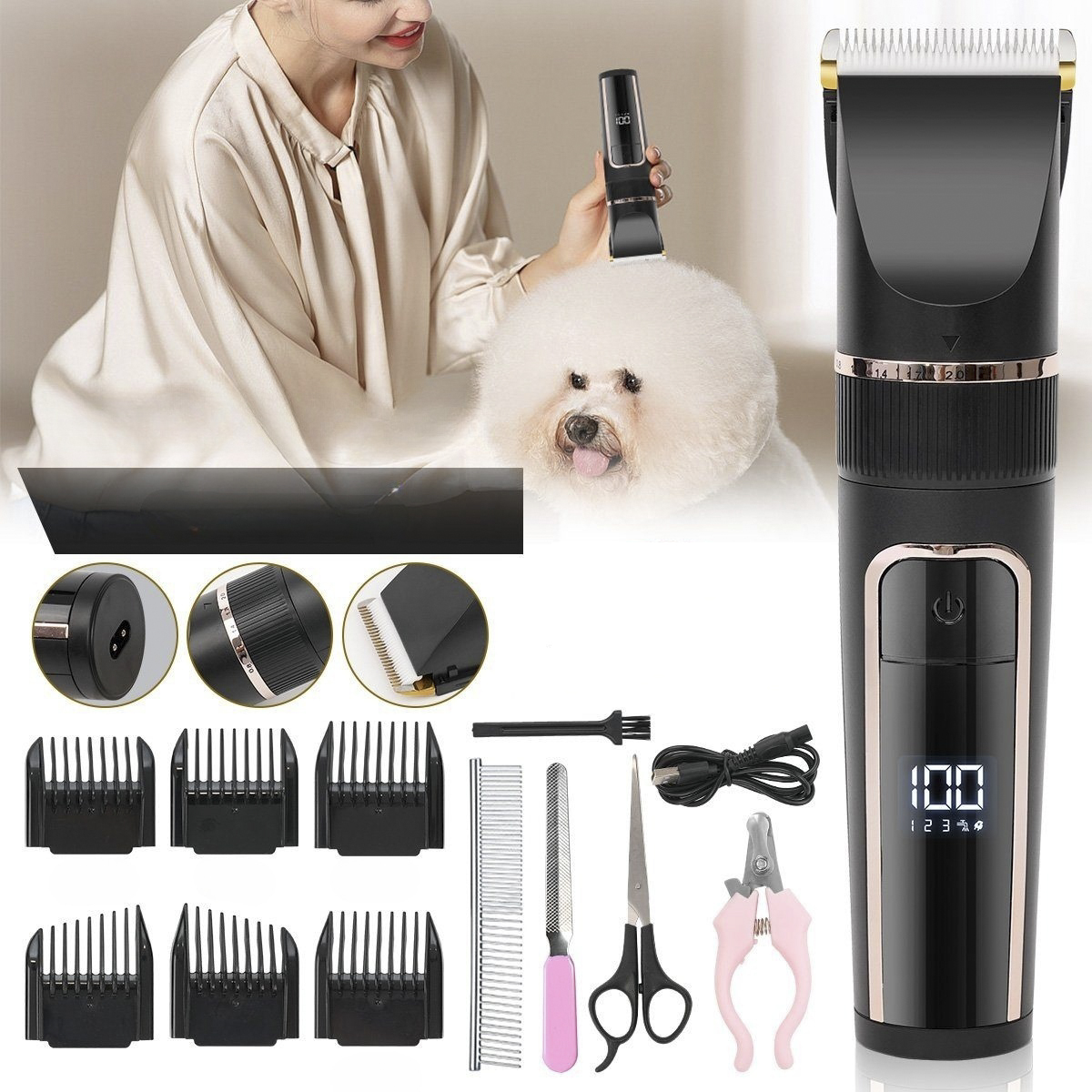 Alat Cukur Bulu Kucing dan Anj - Pet Supplies Grooming Hours ulasan dan harga